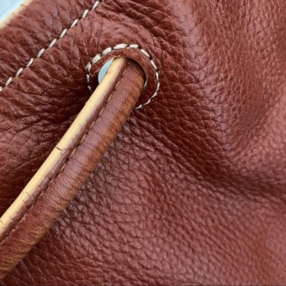Cole Haan village scrunch expandable tote shoulder bag rare - Picture 10 of 14